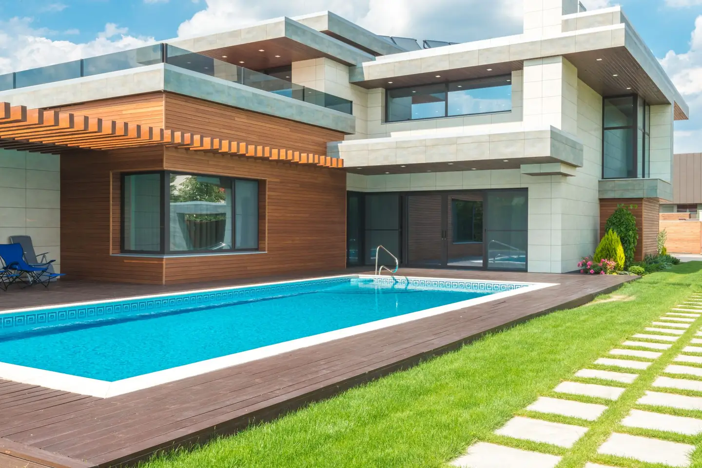 Swimming pool built in Llanarth, NSW